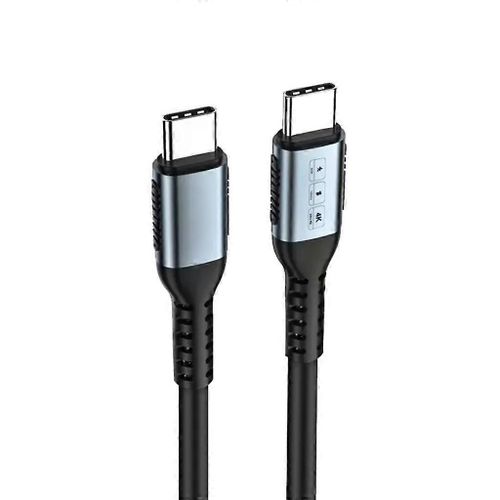 PD60W USB 3.2 Type C Câble 20Gbps Gen2 Câble de données rapides pour ordinateur portable 4K USB3.2