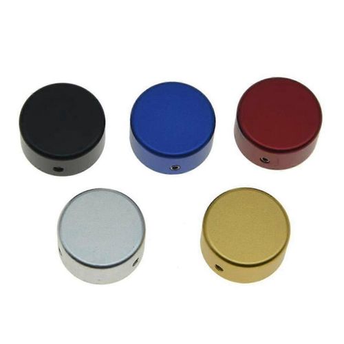 Pédale D¿Effet De Guitare En Métal Footswitch Toppers Effet Pied Nail Cap Capuchon De Protection De Pédale En Aluminium Avec Multi Couleurs