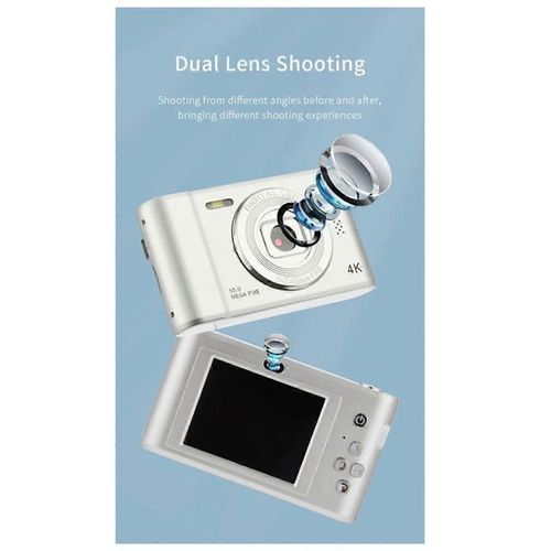 1080P HD Appareil photo numérique Enfants Caméscope Appareil photo Mini appareils photo compacts pour la photographie débutant Sel