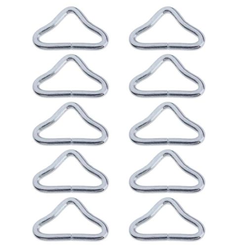 10 Pcs Anneaux Triangles Boucle Anneaux En V Pour Trampoline Accessoires Fournitures