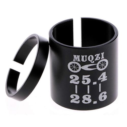 Bike Bicycle Ahead Stem Shim Reducer Conversion Variable Ring Set 25.4 À 28.6mm