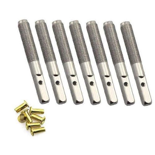 7 Pcs Harpe Lyre Goupille D¿Accord Clous Avec 7 Pcs Rivets Ensemble Pour Harpe Lyre Petite Harpe Musicale Corde En