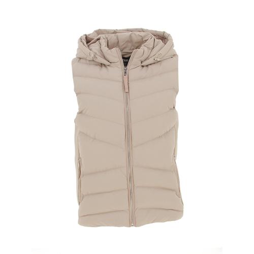 Doudounes Sans Manches Tiffosi Eve Gilet Ciment L Beige