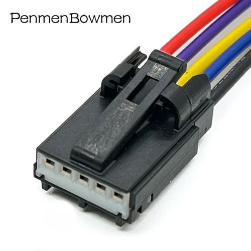 5pin Female 1 Pc With 15cm Cable Molex  Connecteur Électronique Avec Câble, 5 Broches, 2.54mm, 31072  1070, 31072-1010 "Nipseyteko"