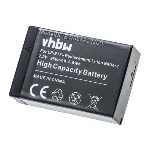 vhbw Batterie compatible avec Saramonic VmicLink5 RX+, TX, TX+, RX appareil photo (950mAh, 7,2V, Li-ion), puce d'information
