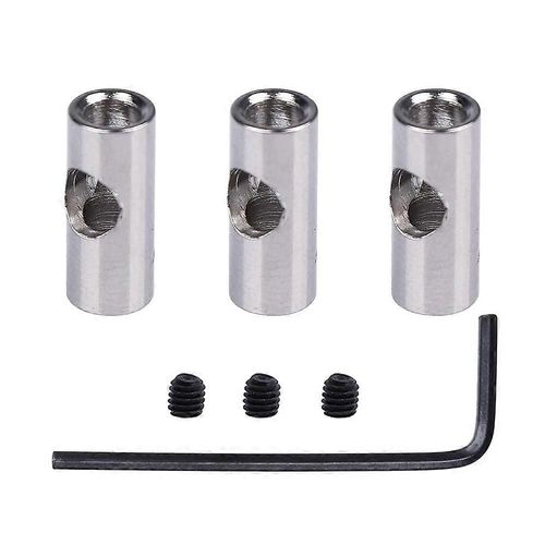 3Pcs Axe Moteur 3.17mm à 5mm Changement sur Arbre Adaptateur Manchon pour RC Modèle Voiture Bateau Avion 3650 550