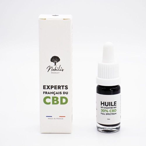 Huile De Chanvre Naturelle Bio Cbd De 30% Full Spectrum 10ml 