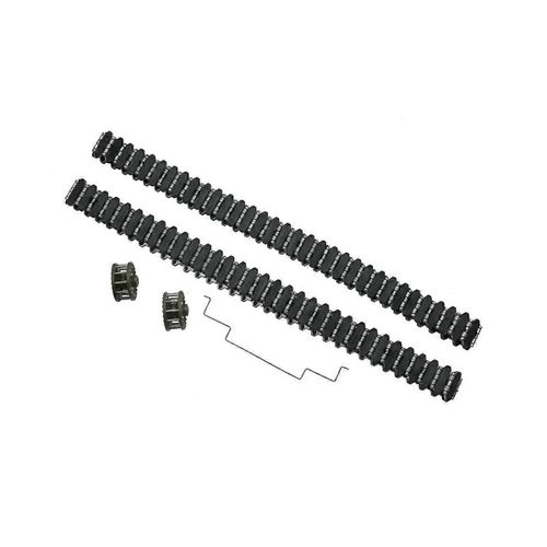 Roues techniques Piste de pneu Pedrail pour télécommande E-1 1/16 Pièces de mise à niveau du réservoir Accessoires de rechange