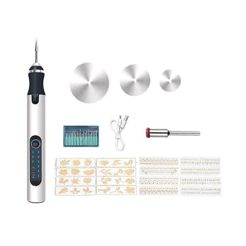 Machines De Gravure Mini Graveur Électrique Stylo Outils Sans Fil Gravé Bijoux Verre Pierre Métal Plastique Bois Résine