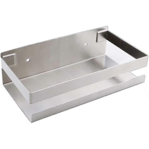 Étagère Murale De Salle De Bain 20cm Noir Mat Moderne