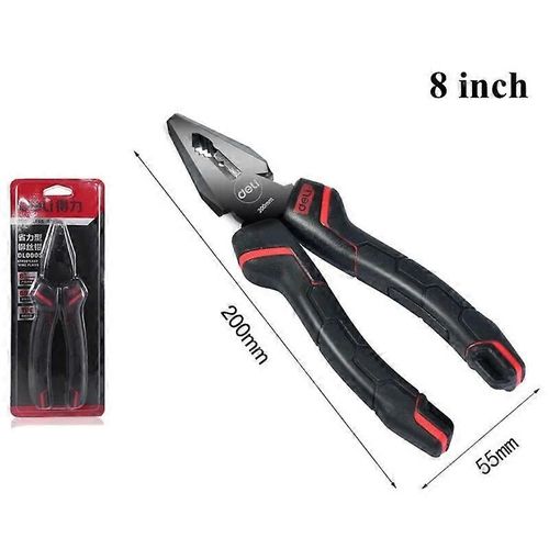 6''7''8'' Pince multifonction Électricien Pince à bec long Pince universelle Pinces coupantes Pince diagonale Accueil Outils à main