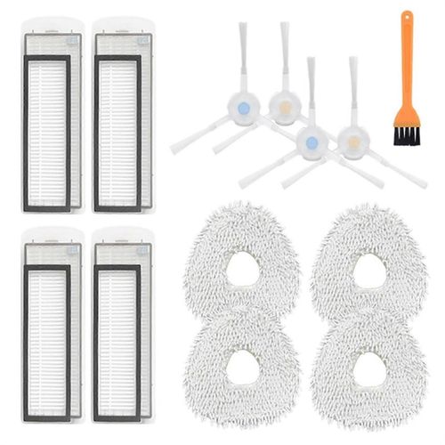 Brosse latérale Filtre et chiffon de rechange pour NARWAL T10 NARWAL T10
