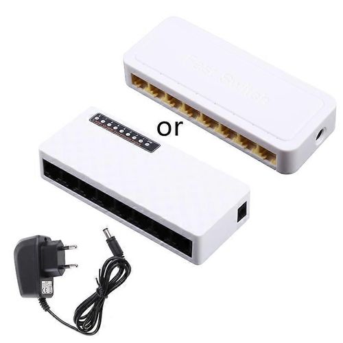 Commutateur réseau Ethernet non géré Gigabit 8 ports, séparateur Ethernet 8 ports