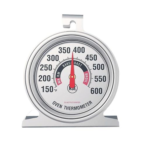 Thermomètre de four à cadran avec thermomètre à grille en acier inoxydable à lecture instantanée 10