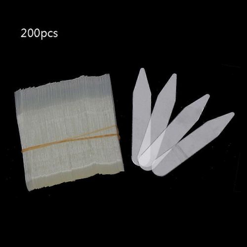 Insert Matte Clear Shirt Collar Transparent Insert Piece Men'S Shirt Collar