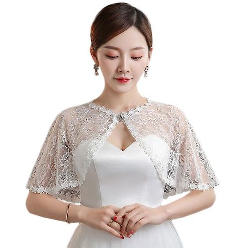 Châle De Cape De Mode Pour Les Femmes Filles Robe Formelle De Mariée Châle Court Décoratif