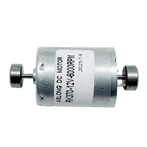 Petit mais puissant moteur de vibration DC12V à double arbre 370 avec une forte puissance