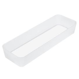 Boîte De Rangement De Bureau D¿Organisateur De Tiroir En Plastique Transparent Pour Les Cosmétiques, Le Maquillage, Les Bijoux, La Papeterie, L¿Argenterie, La Vaisselle, Le Placard, Le Plateau