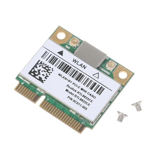 RTL8822CE 1200Mbps 2.4G/5Ghz 802.11AC WiFi Carte Réseau Mini PCIe BT5.0 pour PC