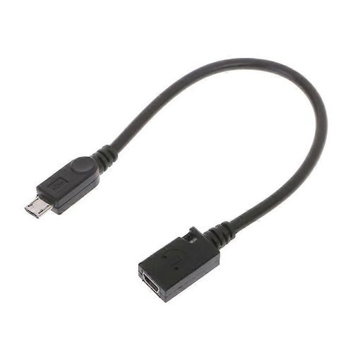 Câble de connecteur d¿adaptateur mini USB femelle vers micro USB mâle pour lecteur MP3 / MP4