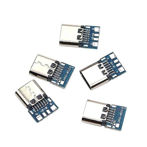 Adaptateur De Connecteur Usb 5 Pièces 4 Types De Données De Charge De Fil De Soudage À Noyau