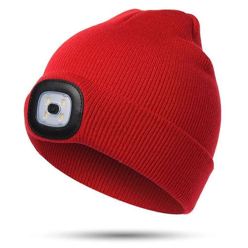 Usb Rechargeable Chapeau Led Éclairage De Nuit Chapeau Enfant Lampe Frontale Chapeau Pour Campings