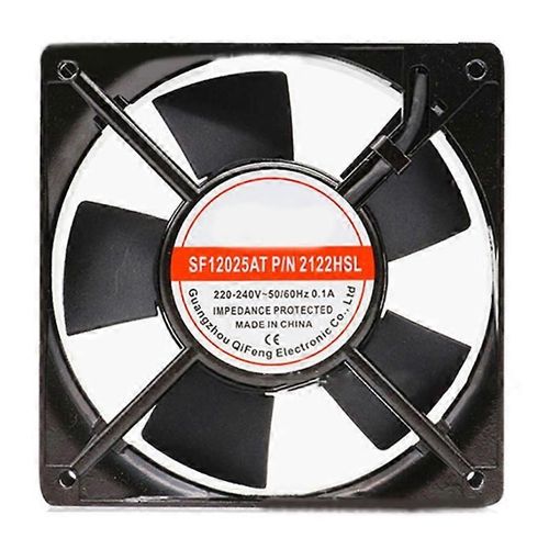 Ventilateur de refroidissement professionnel Ventilateur d¿extraction sans balais Ventilateur ABS-matériau 12cm / 5 pouces