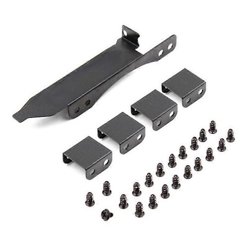 Support d¿emplacement PCI pour rack de montage de 3 ventilateurs pour carte vidéo avec prise en charge Kit de support de ventilateur 90 mm/120 mm avec ventilateur 2