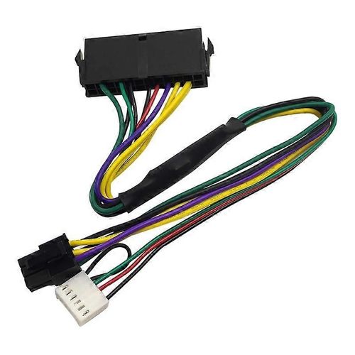 Câble d¿alimentation 24 broches vers cartes mères 2 ports 6 broches 24P à 6P pour Z220 Z230 SFF