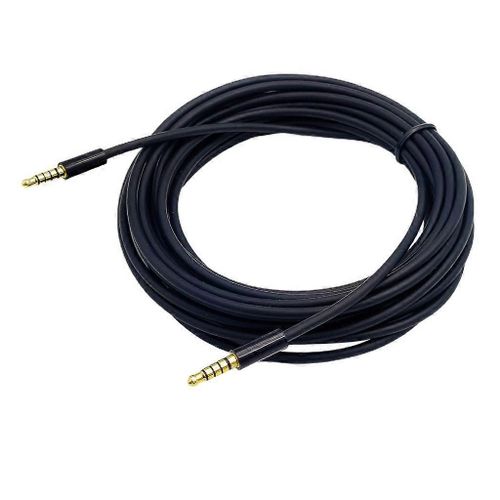 Long 5m 3.5mm Écouteurs Câble Fil Remplacement Amplifiez Votre Musique N¿importe Où