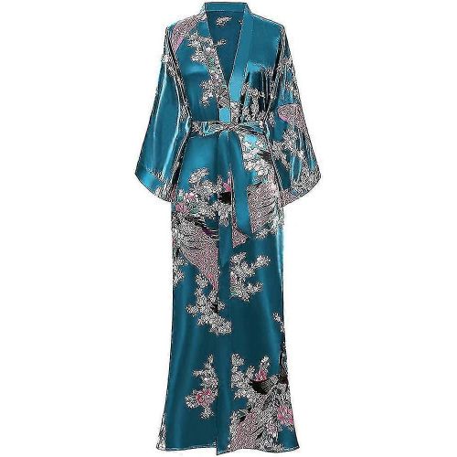 Kimono Robe De Chambre Paon Kimono Robe Kimono Cardigans Pour Femmes Mariage
