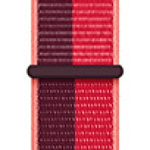 Applicable À Apple Watch Iwatch10 Génération 98se Nouveau Bracelet En Nylon Velcro Tissé Sport Couleur-106# Cerise Magenta - 38/40/41 Mm