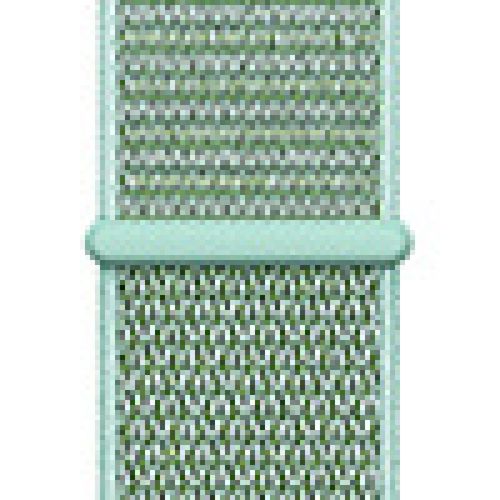 Applicable À Apple Watch Iwatch10 Génération 98se Nouveau Bracelet En Nylon Velcro Tissé Sport Couleur-16# Vert Marine - 38/40/41 Mm