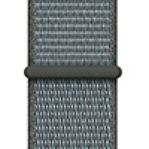 Applicable À Apple Watch Iwatch10 Génération 98se Nouveau Bracelet En Nylon Velcro Tissé Sport Couleur-Gris Tempête 26# - 38/40/41 Mm