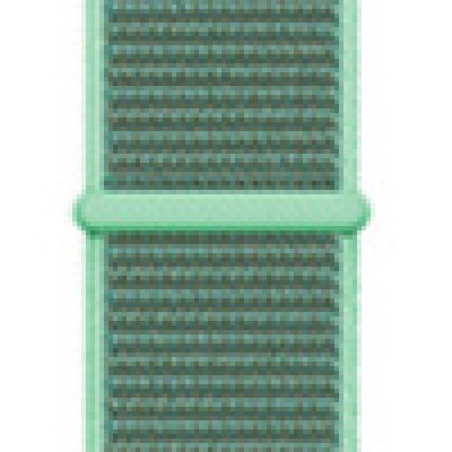 Applicable À Apple Watch Iwatch10 Génération 98se Nouveau Bracelet En Nylon Velcro Tissé Sport Couleur-Menthe Verte 36# - 38/40/41 Mm