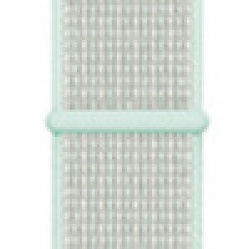 Applicable À Apple Watch Iwatch10 Génération 98se Nouveau Bracelet En Nylon Velcro Tissé Sport Couleur-Teinte Bleu Sarcelle 38# Cyan Clair - 38/40/41 Mm