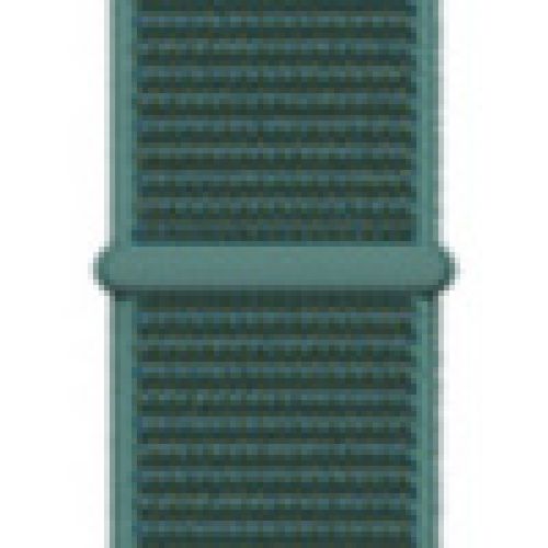Applicable À Apple Watch Iwatch10 Génération 98se Nouveau Bracelet En Nylon Velcro Tissé Sport Couleur-Aiguilles De Pin Vert Pin 53# - 38/40/41 Mm