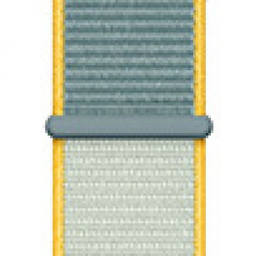 Applicable À Apple Watch Iwatch10 Génération 98se Nouveau Bracelet En Nylon Velcro Tissé Sport Couleur-58# Sunshine - 38/40/41 Mm