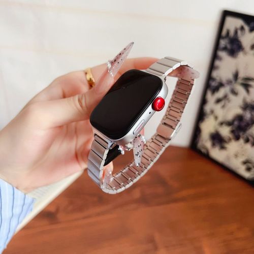 Bracelet Magnétique En Métal À Une Perle Adapté Aux Bracelets Iwatchs10 Apple Huawei Fit3/Gt543 Xiaomi 89-Couleur Starlight - Applicable : Huawei Gt3pro-46 Mm