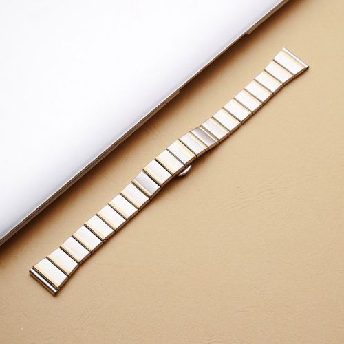 Applicable Au Bracelet Apple Watch S9 Iwatch10 Bracelet Représentatif Femme Métal Bracelet Applewatch Haut De Gamme-Argent Or-38 Mm [Applicable À 123 Générations]