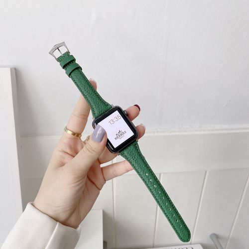 Compatible Avec Le Bracelet Apple Watch Apple Watch S8iwatch6 Génération 75432 Petite Taille Simple Se-38 Mm/40 Mm/41 Mm Vert Militaire