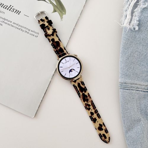 Bracelet De Montre En Toile Denim Pour Femme Huawei Watch Gt4 41 Mm, Compatible Avec Les Modèles Gt3/Gt2/Gt3/Gt4 Pro-Bracelet En Jean Gt4 - Rayé - Nouveau Gt4 - 18 Mm