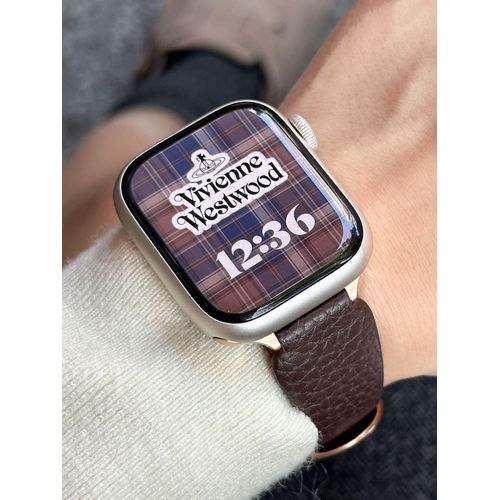 Bracelet En Cuir Véritable Pour Iwatch, Petit Vase, Taille En Cuir Grainé Litchi, Compatible Avec Apple Watch, Applewatch9786-Chocolat Noir - 38 Mm/40 Mm/41 Mm