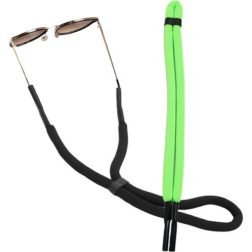 Lot De 2 Cordons De Lunettes De Sport Flottants-Support Fixe-Antidérapantes-Bandes Réfléchissantes Réglables-Avec Cordon De Serrage En Néoprène-Pour Sports Nautiques-Pour Homme,Femme Et