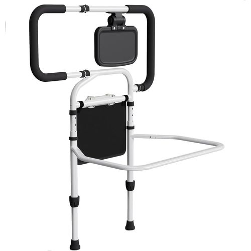 Barrière De Lit Sécurisée Extensible,Barrière De Sécurité Pour Lit Pour Personnes Âgées,Hauteur Réglable,Avec Plateau Pliable Et Lumière À Détecteur De Mouvement