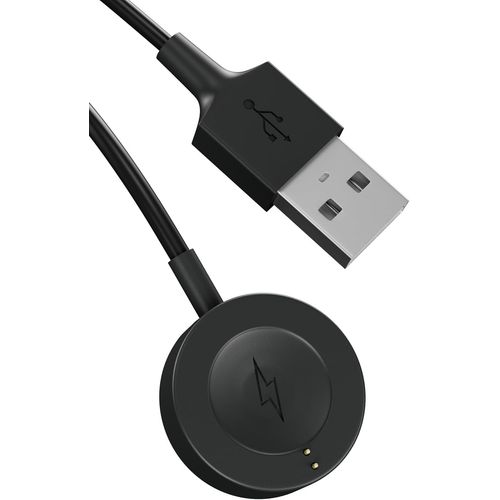 Chargeur Compatible Avec Fossil Gen 6/5/5e/4,Michael Kors Runway,Skagen Falster 2,Misfit Vapor 2,Diesel Guard 2.5,Emporio Armani-1m Câble De Chargeur Usb Magnétique Pour Montre Fossil