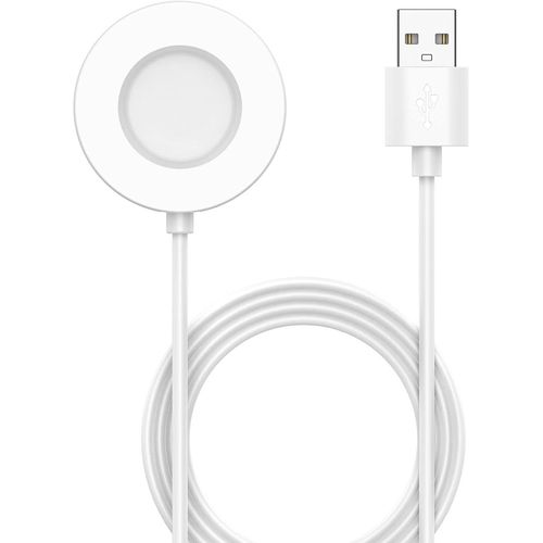 Chargeur Sans Fil Pour Montre Xiaomi Watch S1 Pro,Chargeur De Montre Magnétique,Câble De Charge Usb Pour Accessoires De Montre Intelligente(1,1 M,Blanc)