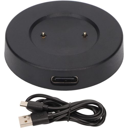 Chargeur De Montre Sans Fil,Station De Rapide Magnétique Usb Chargeur Sans Fil Portable Avec Cordon De Usb,Station De De Montre Intelligente Pour Gt(Le Noir)