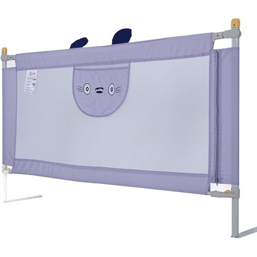 Barrière De Lit,Protection Anti-Chute,Pour Lit D'enfant Et De Parents,Filet Aéré,Montage Facile,Blocage Stable,Construction Stable(2 M)