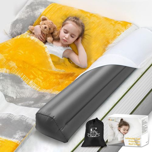 Barrière De Lit Gonflable Pour Enfants,Protection De Bord De Lit Pour Lit D'enfant,Lit À Sommier Tapissier Pour La Maison,Les Grands-Parents,Les Voyages